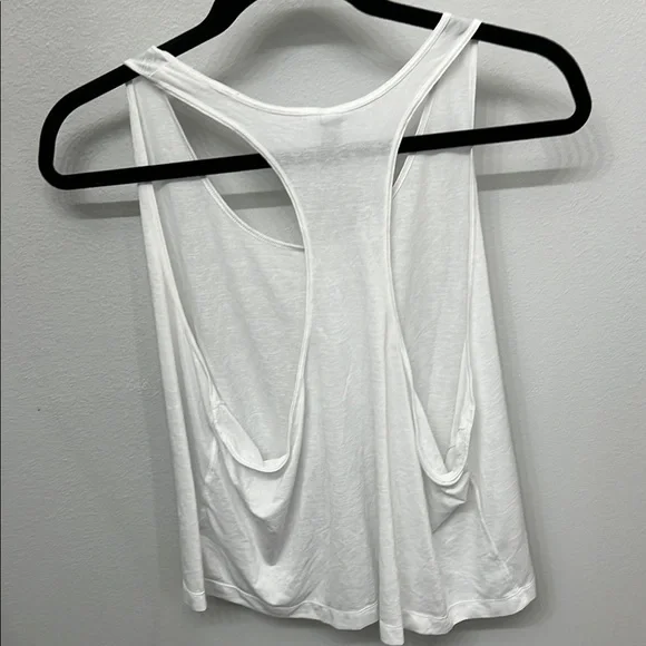 Athleta Women's White Sheer Tank Top - Picture 4 of 4